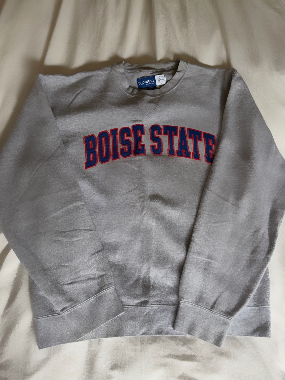 Boise State Gray Crewneck Sweatshirt